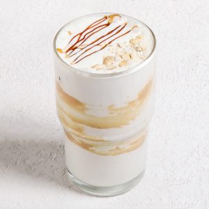 شیک کارامل و بادوم زمینی